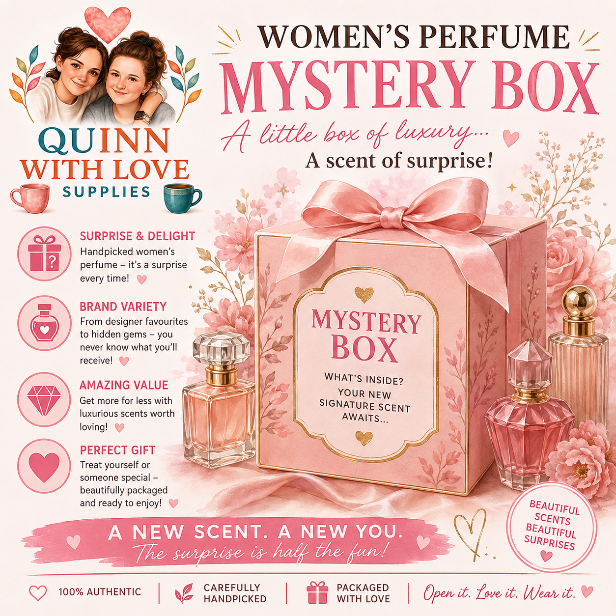 Womens perfume mystery box