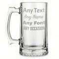 Personalised beer glass