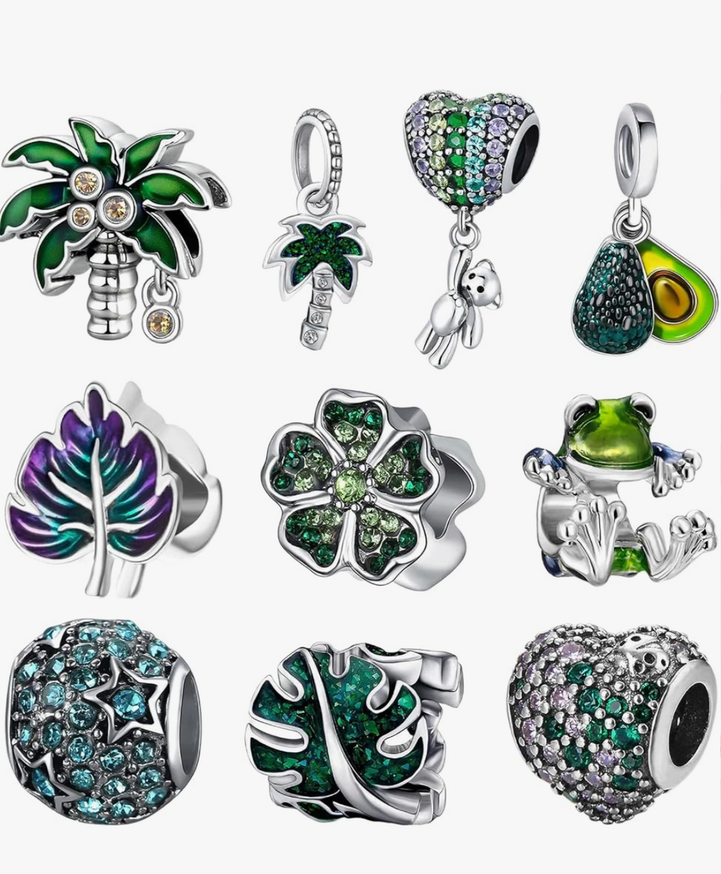 10pc Charms