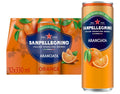 Orange Canned Soft Drink x12