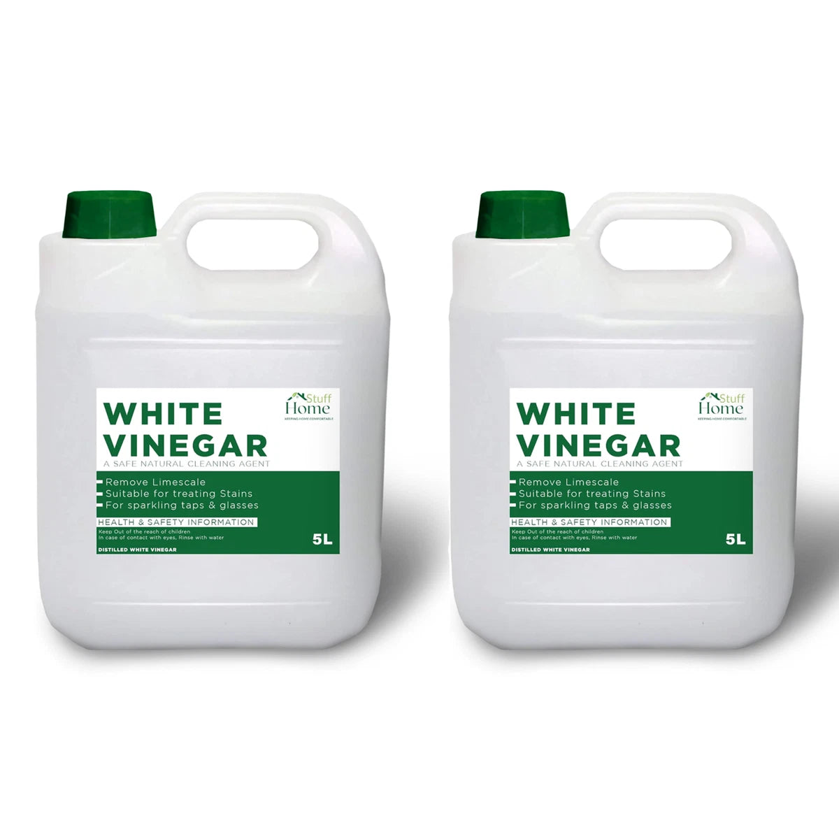 2x 5L White Vinegar Distilled for Glass Cleaning