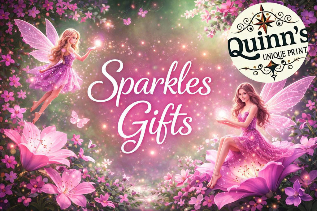 Quinn's Unique Prints Professional Logo