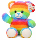 Soft Rainbow Bear Plush Toy