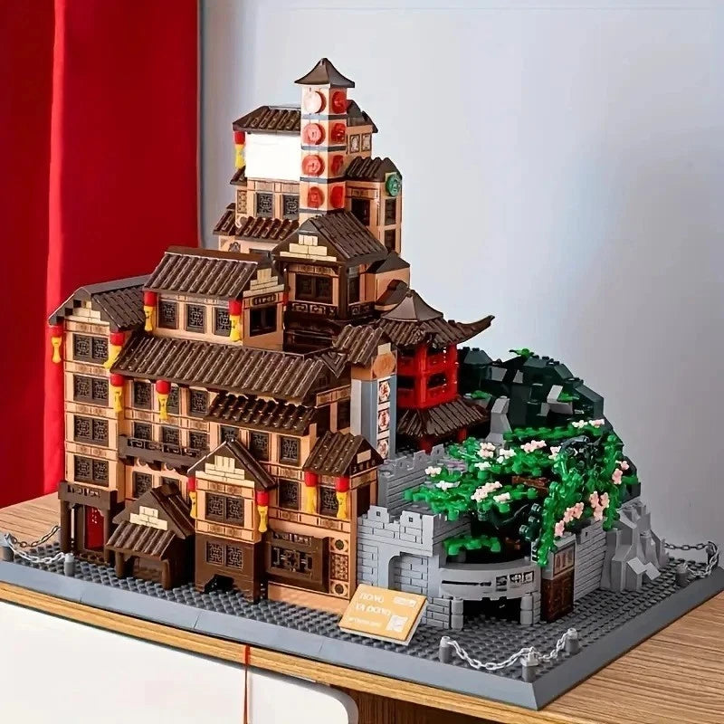 1816PCS Cave Building Blocks Set