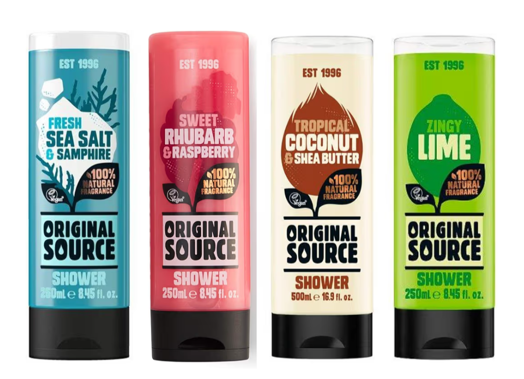 Original Source Shower Gel Set 4 x 250ml