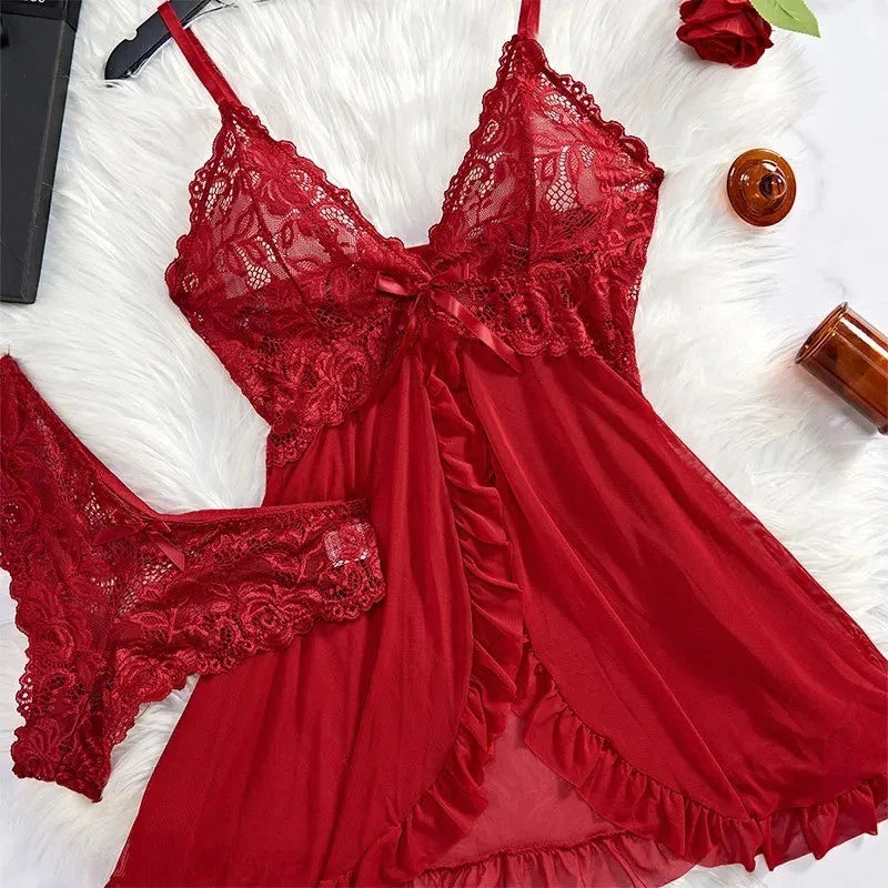 Women’s Lace Lingerie Set