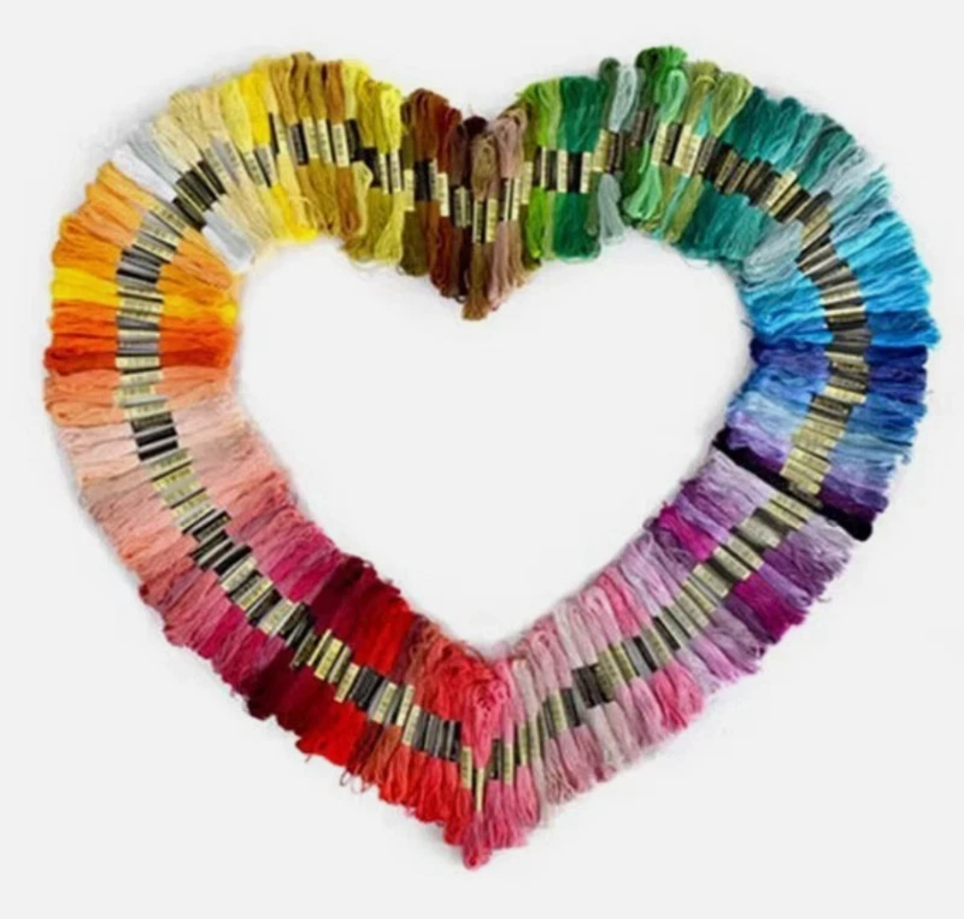 Cotton Embroidery Thread Bundles Cross Stitch Thread Floss Cotton Skeins 50