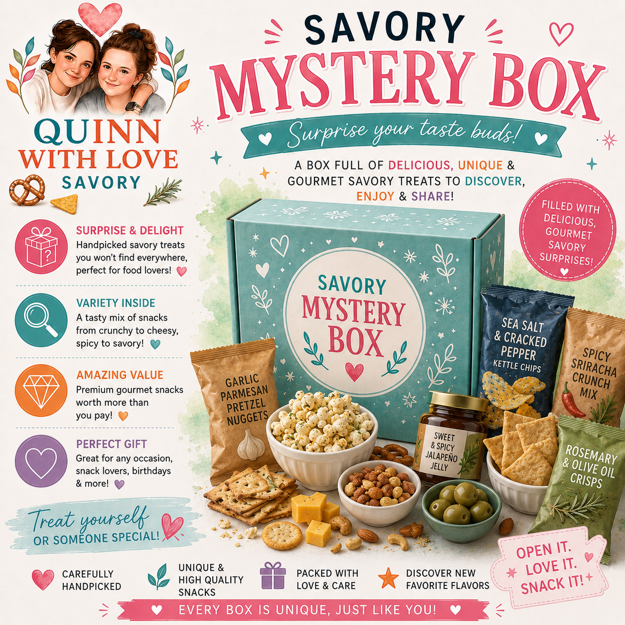 Mystery savory box
