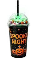 Halloween Light Up Reusable Tumbler