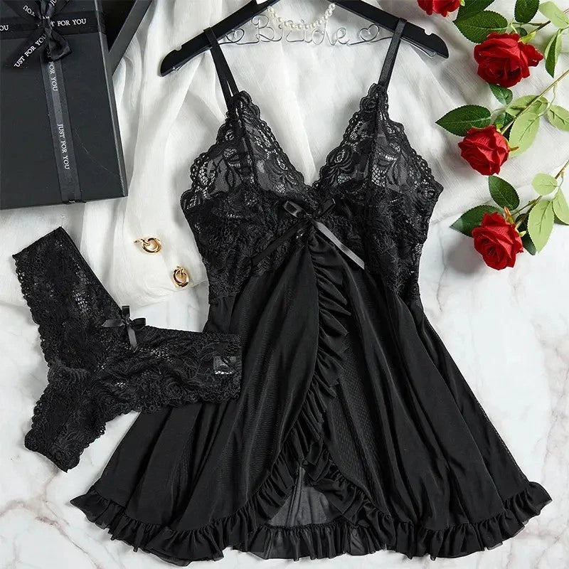 Women’s Lace Lingerie Set
