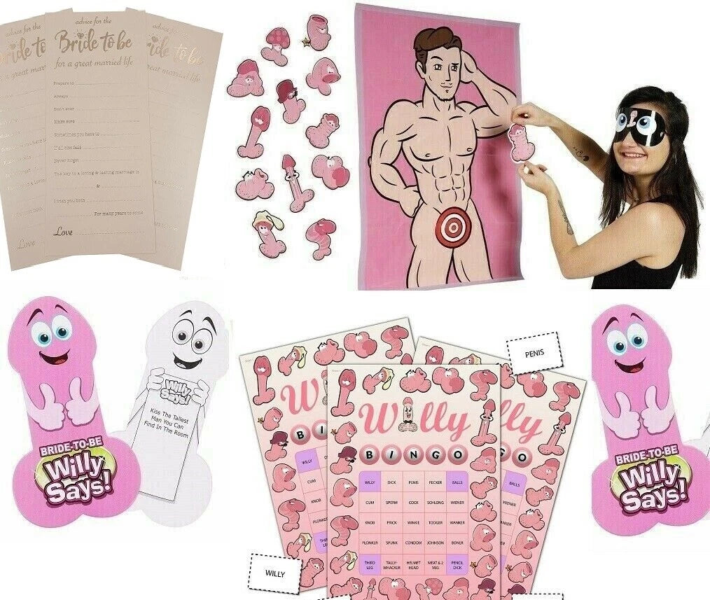 Ultimate Hen Night Party Funny Games Set