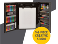 169 piece Childrens Easel Set with Whiteboard, Chalkboard & Accessories