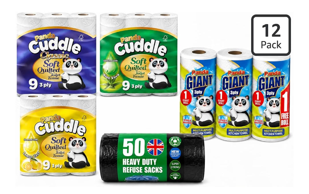 Panda Ultimate Household Essentials Bundle
