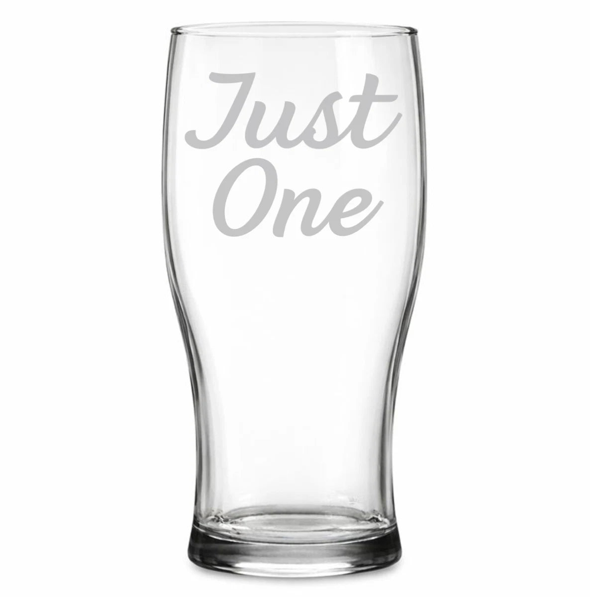 Personalised Curve Glass