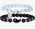 Yin Yang matching bracelets