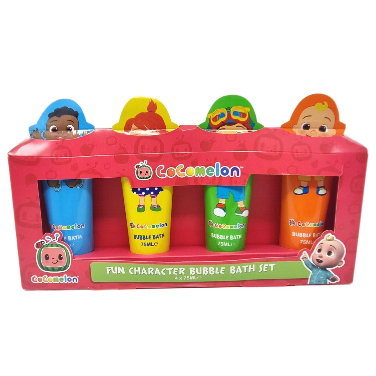 CoComelon Fun Character Bubble Bath Set 4