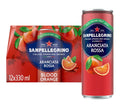 Blood orange soft drinks x12