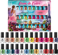 24 x NAIL POLISH VARNISH SET