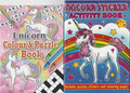 Set 2 x Children's Unicorn Colouring Puzzle Book