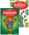 Adult colouring books X2
