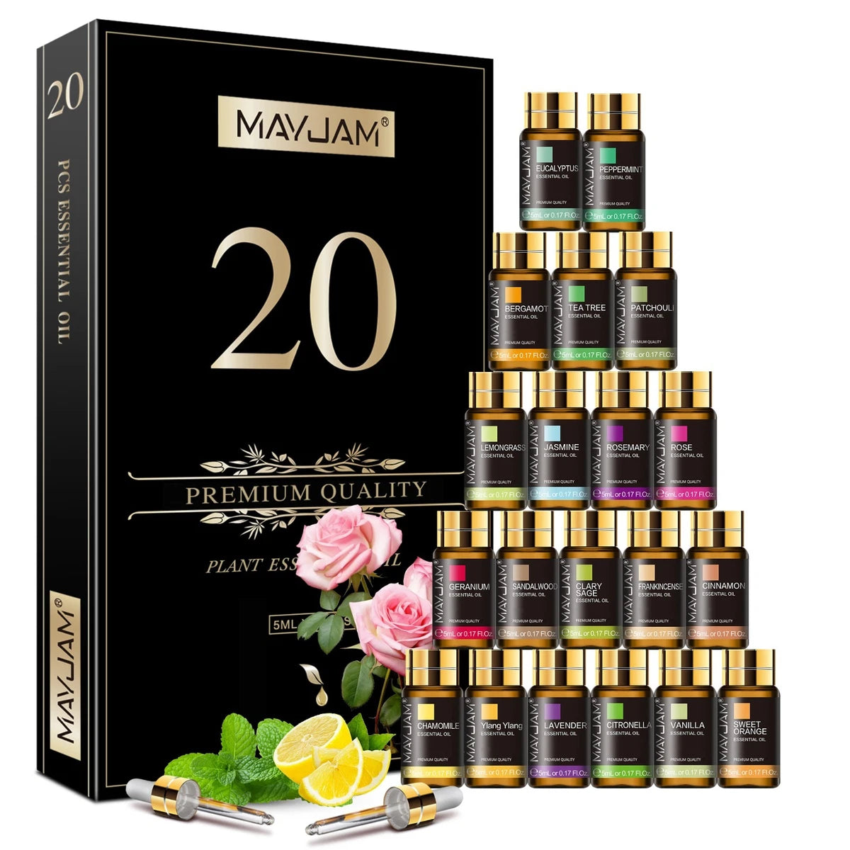 20Pcs Essential Oils Set