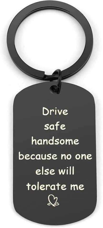 Drive Safe Keyring