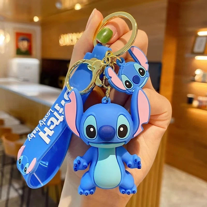 Blue Alien 3D Keyring