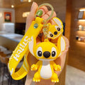 Yellow Alien 3D Keyring