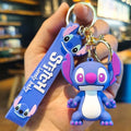 Blue & Purple Alien 3D Keyring