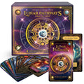 Lunar Pathways Oracle Cards Deck Tarot Card with Guide Book for Beginners