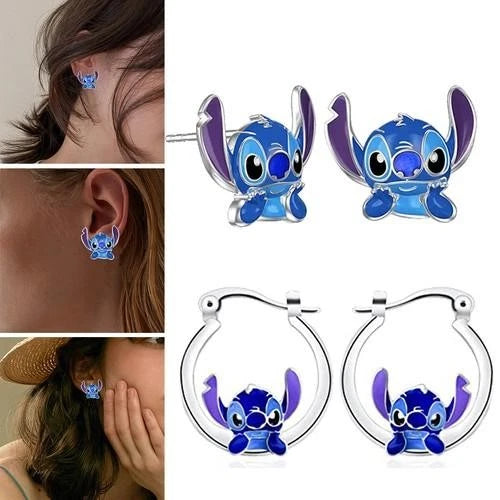 Silver earrings