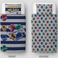 Single Rotary Duvet Cover Reversible Bedding Set