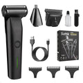 3 IN 1 Cordless Mens Hair Clippers Trimmer Set
