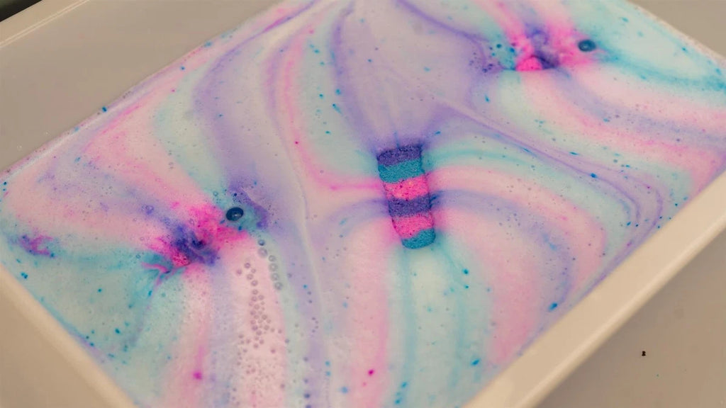 Bath Fizzer Jewels Bath Bomb Princess Plum Peach Nectarine Fragrance