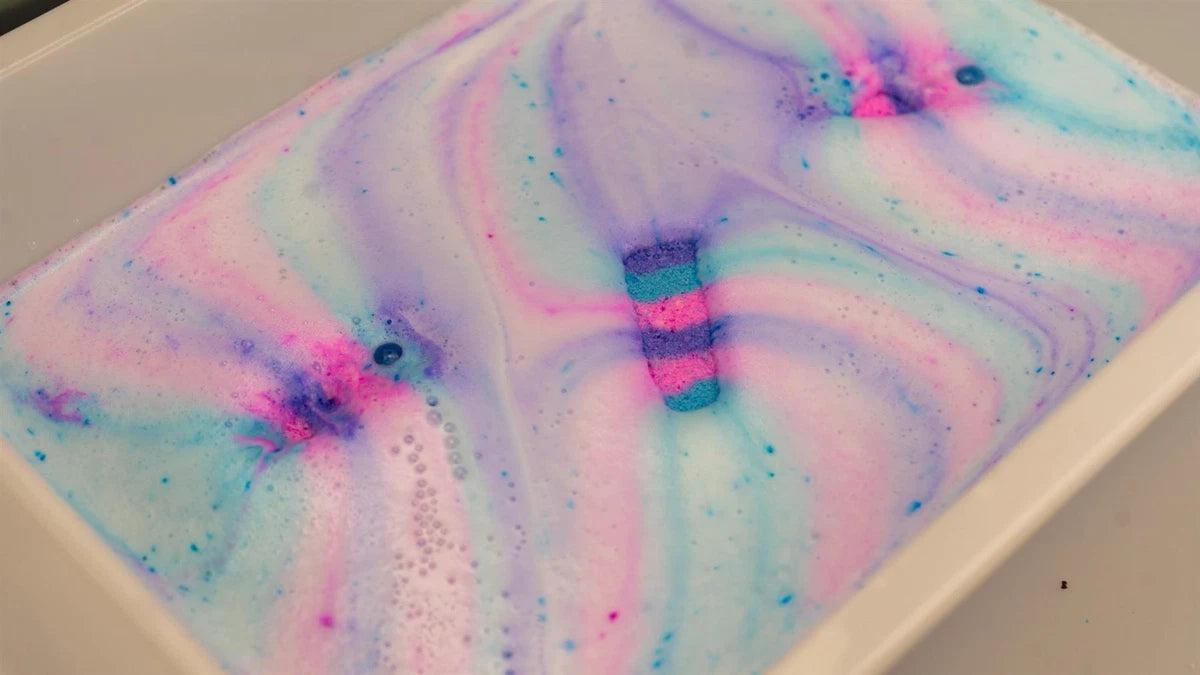 Bath Fizzer Jewels Bath Bomb Princess Plum Peach Nectarine Fragrance