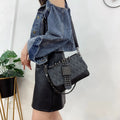 Black skull Crossbody Bag