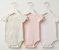 Baby Girls 3 Pack Bodysuits