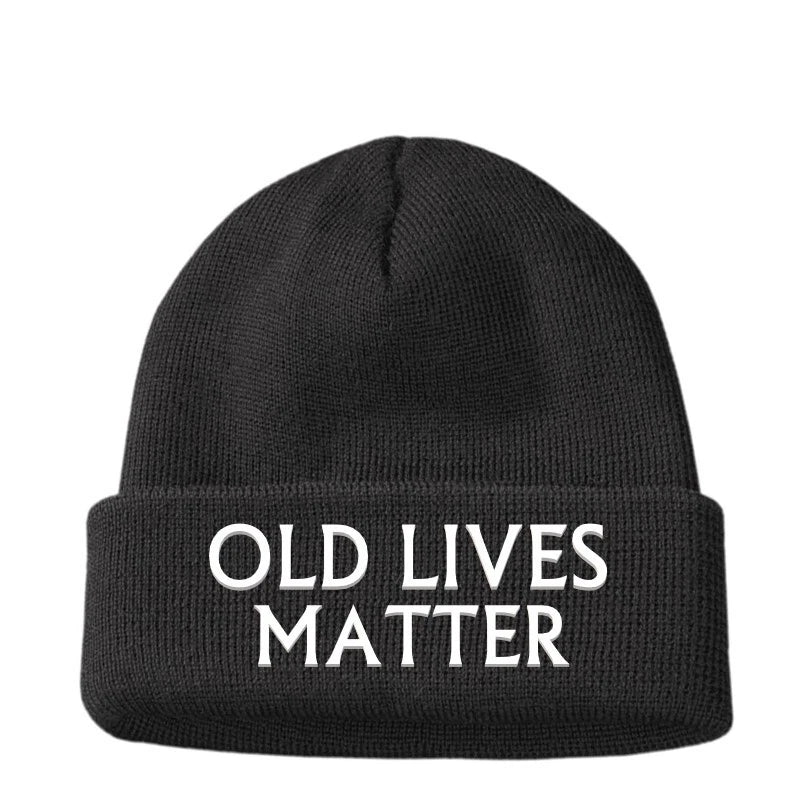OLD LIVES MATTER (beanie hat)