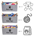 1pcs Cat toy storage box