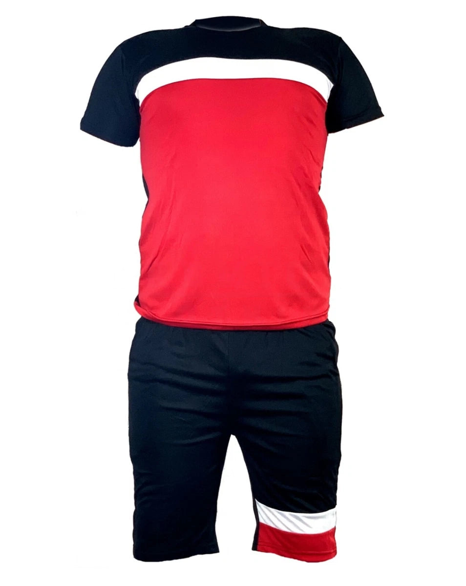 Crew Neck T shirt and Shorts Set